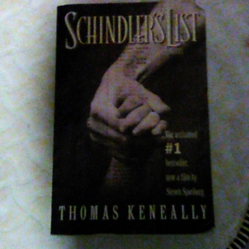 Used Schindler's list book. Paperback